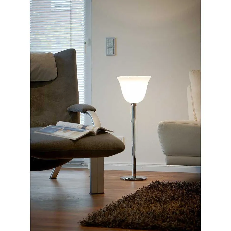 Ad 30 Tecnolumen Lampadaire Chrome, 1 Lumiere
