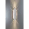 Afrique Tecnolumen Applique Murale Acier Inoxydable, 2 Lumieres