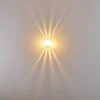 Applique Bamako Nickel Mat, 1 Lumiere