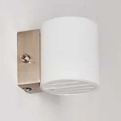 Applique Bamako Nickel Mat, 1 Lumiere