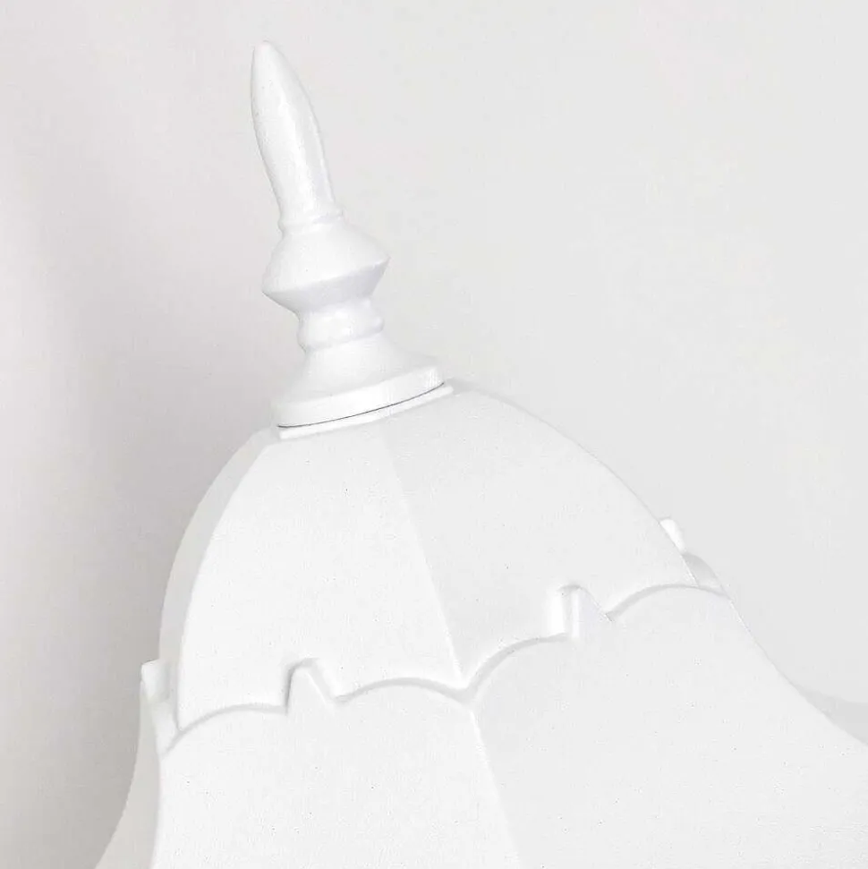 Applique Exterieure Hongkong Blanc, 1 Lumiere