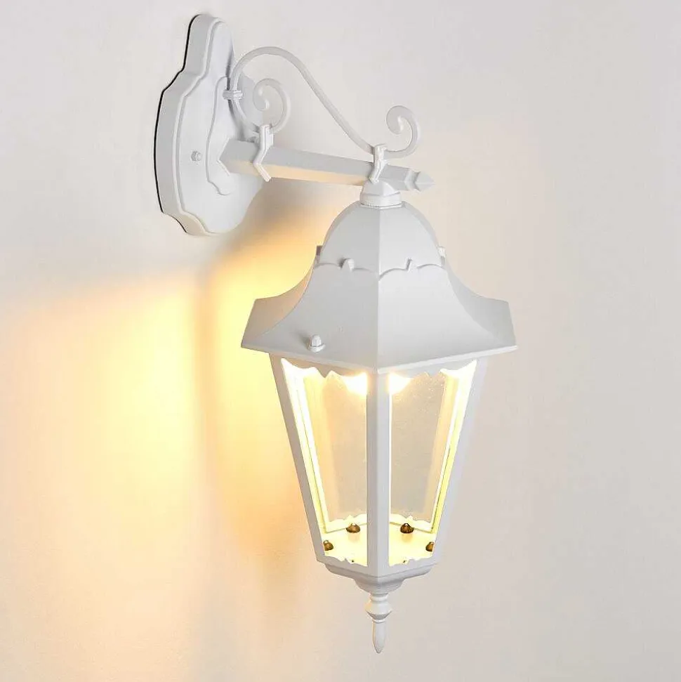 Applique Exterieure Hongkong Blanc, 1 Lumiere
