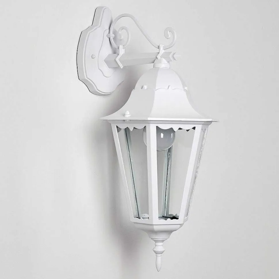 Applique Exterieure Hongkong Blanc, 1 Lumiere