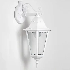 Applique Exterieure Hongkong Blanc, 1 Lumiere