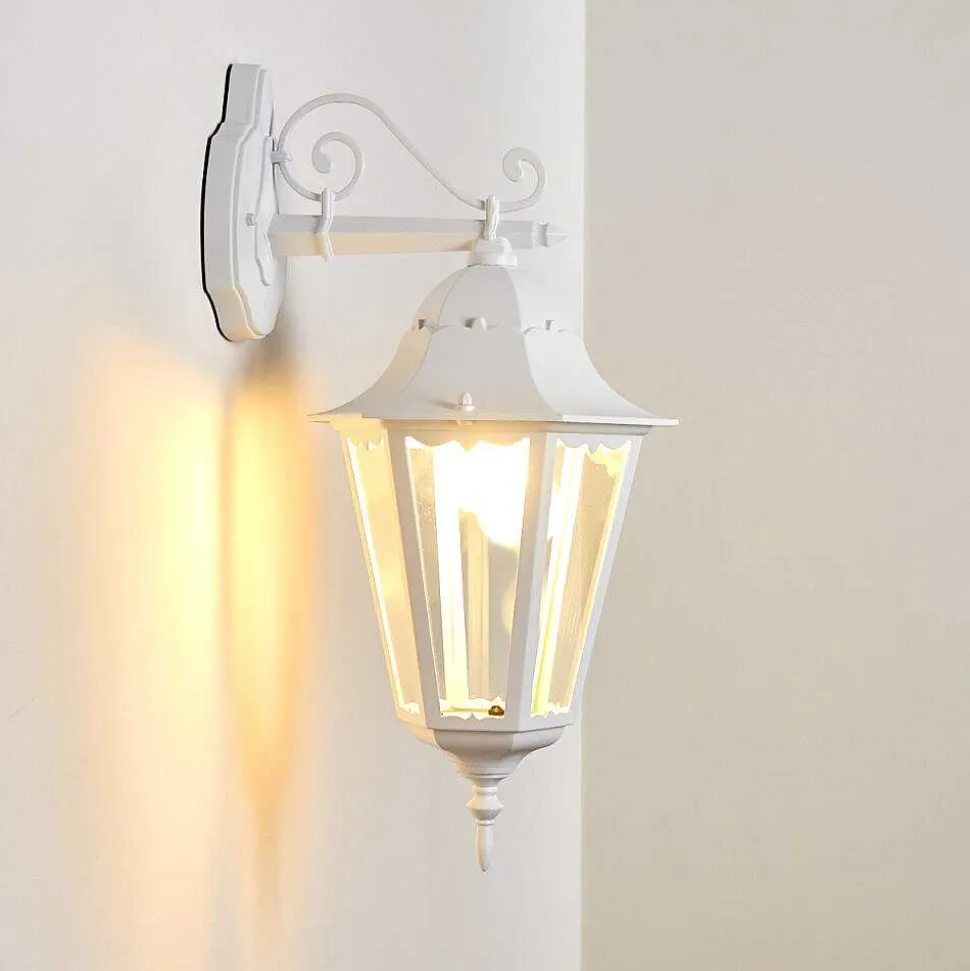 Applique Exterieure Hongkong Blanc, 1 Lumiere