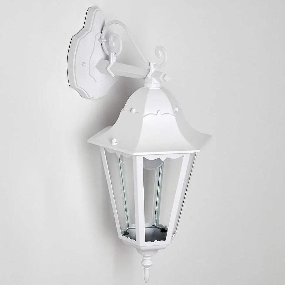 Applique Exterieure Hongkong Blanc, 1 Lumiere