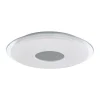 Applique Murale / Plafonnier Eglo Lanciano-C Led Transparent, Blanc, 1 Lumiere