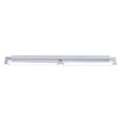 Applique Murale / Plafonnier Paul Neuhaus Q-Matteo Led Aluminium, 2 Lumieres, Telecommandes