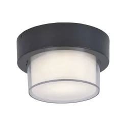 Applique Murale / Plafonnier Paul Neuhaus Q-Erik Led Blanc, 1 Lumiere, Detecteur De Mouvement, Telecommandes, Changeur De Couleurs