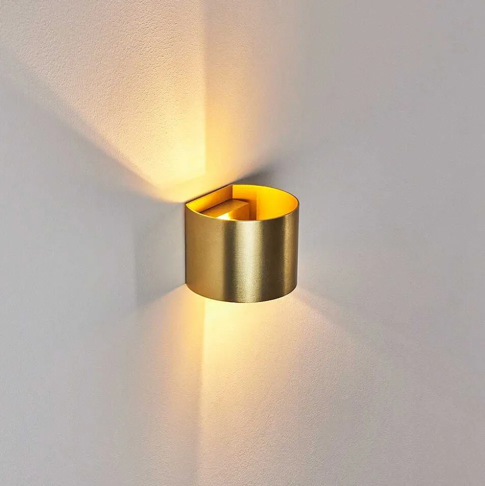 Applique Murale Badajoz Led Or, Laiton, 1 Lumiere