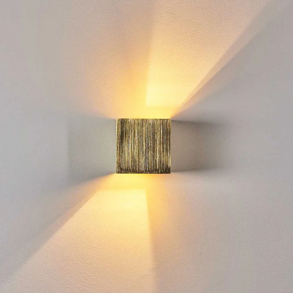 Applique Murale Badajoz Led Or, Laiton, 1 Lumiere