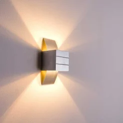 Applique Murale Baltimore Aluminium, 1 Lumiere