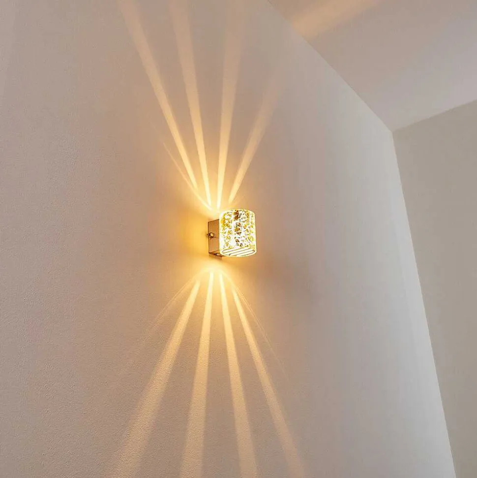 Applique Murale Bamako Nickel Mat, 1 Lumiere