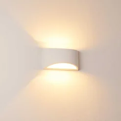 Applique Murale Braslo Blanc, 1 Lumiere
