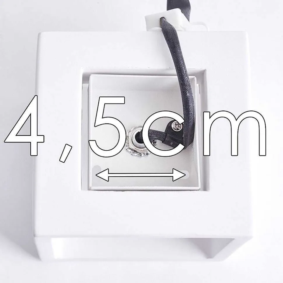 Applique Murale Braslo Blanc, 1 Lumiere