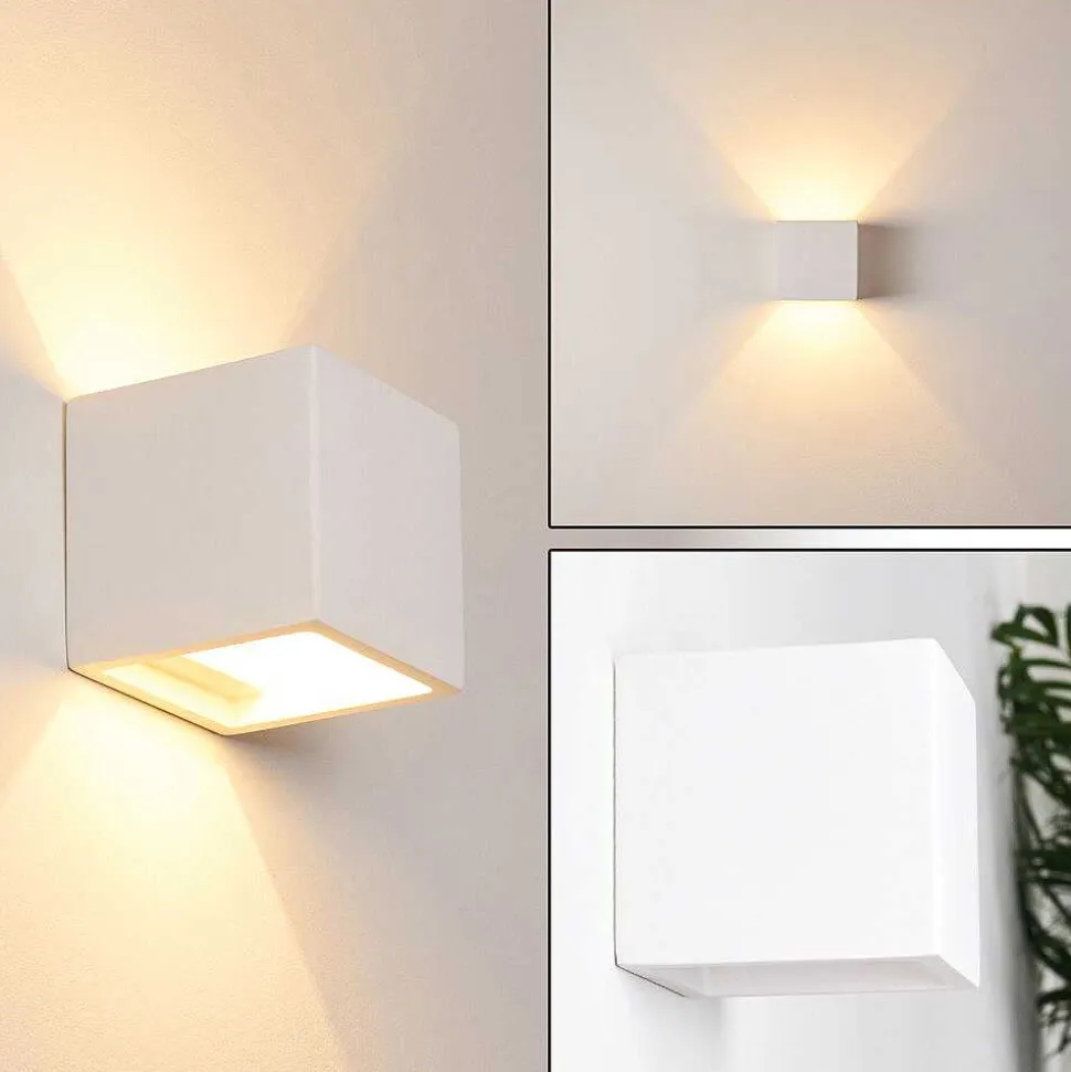Applique Murale Braslo Blanc, 1 Lumiere