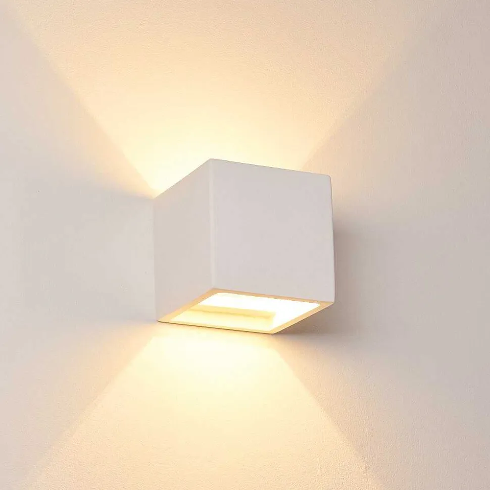 Applique Murale Braslo Blanc, 1 Lumiere