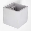 Applique Murale Braslo Gris, 1 Lumiere