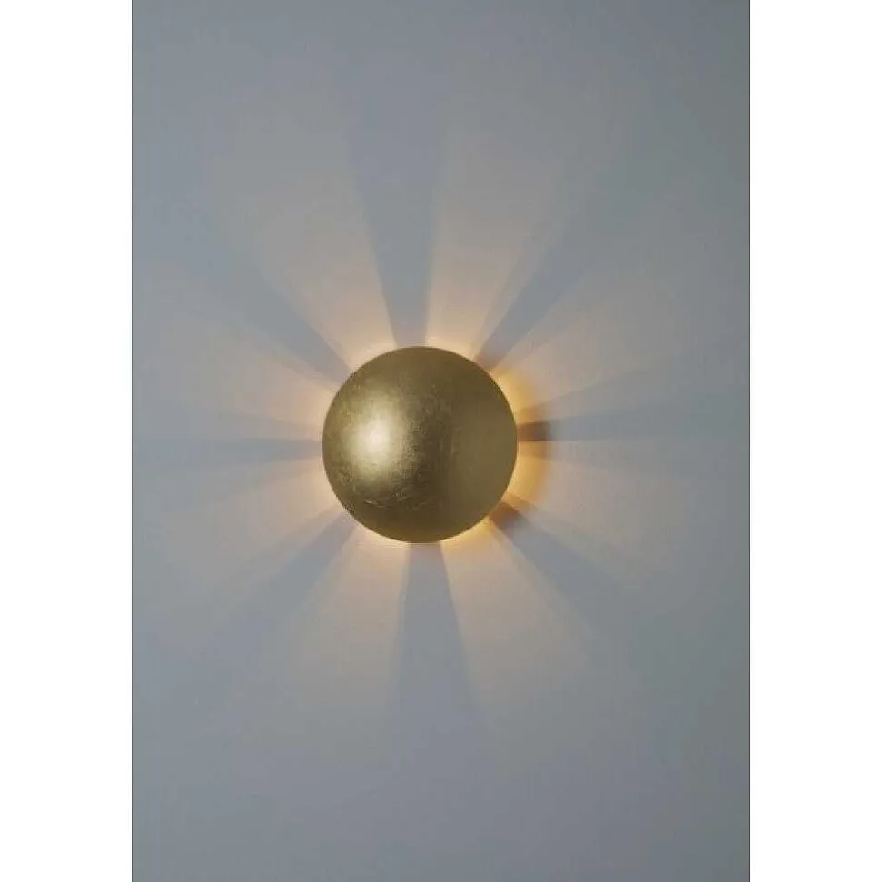 Applique Murale Brilliant Sunset Or, 1 Lumiere