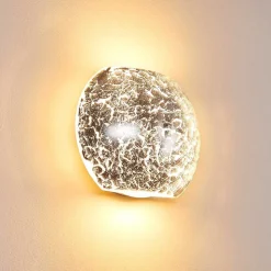 Applique Murale Concha Blanc, 1 Lumiere