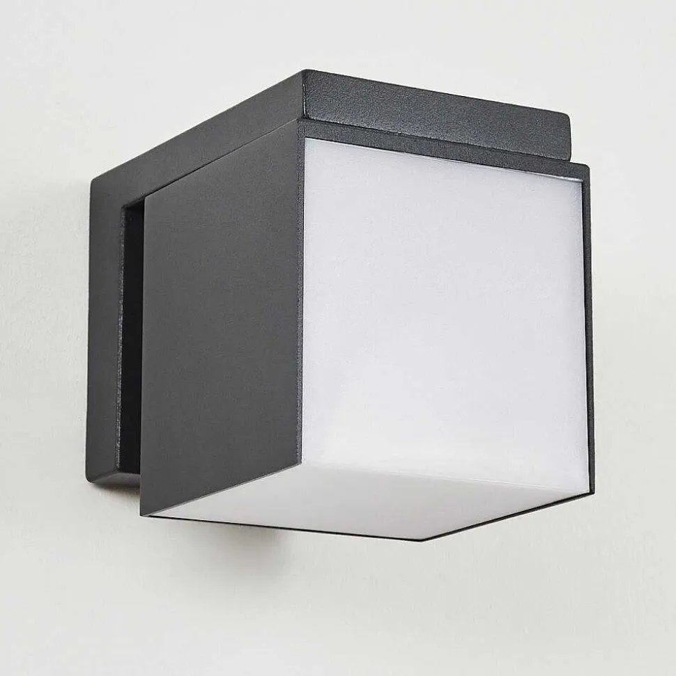 Applique Murale D'Exterieur Swanek Led Anthracite, 1 Lumiere