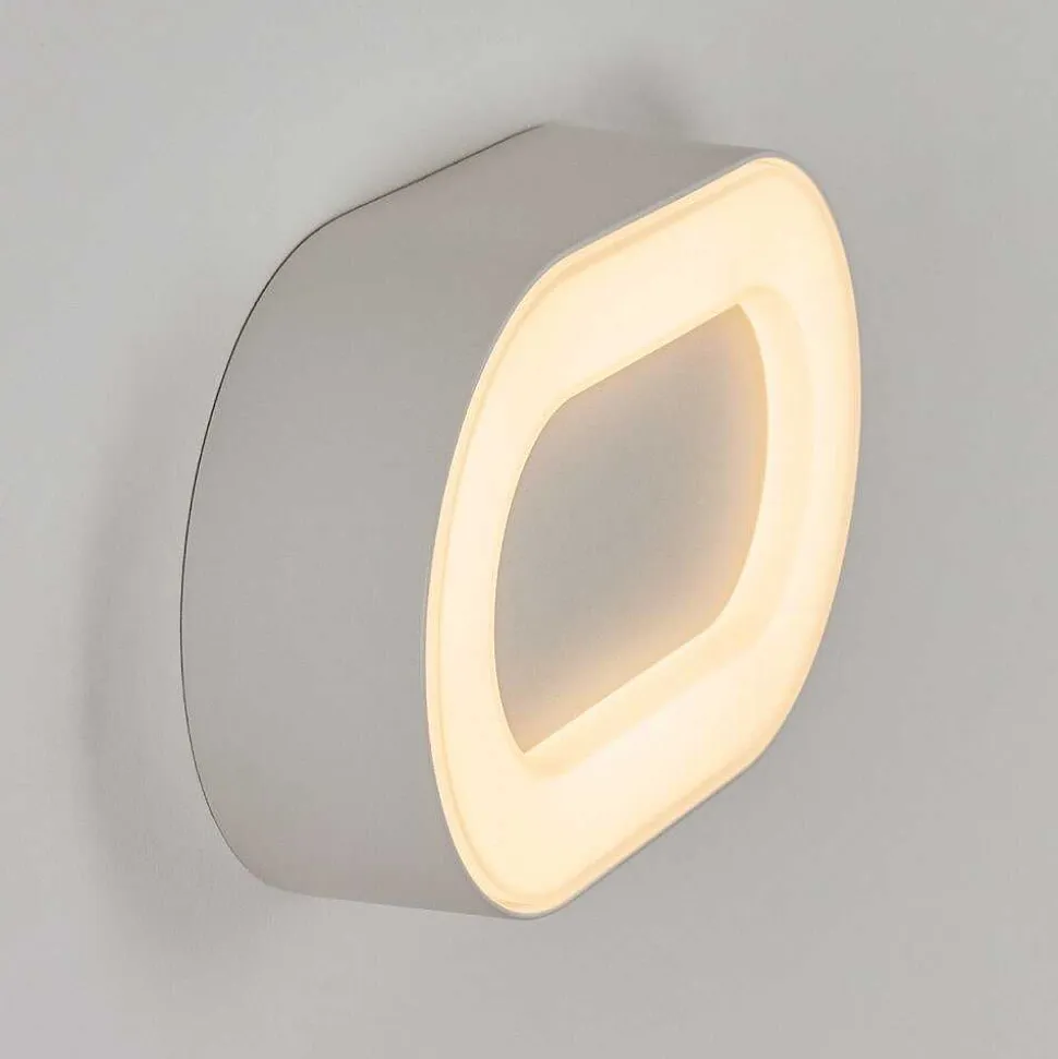 Applique Murale D'Exterieur Paleroo Led Blanc, 1 Lumiere