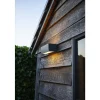 Applique Murale D'Exterieur Lutec Gemini Led Anthracite, 2 Lumieres, Changeur De Couleurs
