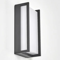 Applique Murale D'Exterieur Skove Led Anthracite, 1 Lumiere