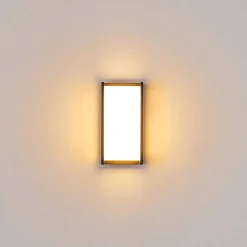 Applique Murale D'Exterieur Skove Led Anthracite, 1 Lumiere