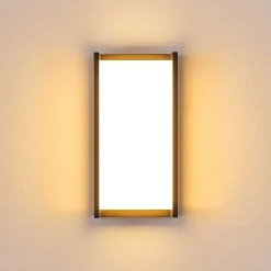 Applique Murale D'Exterieur Skove Led Anthracite, 1 Lumiere