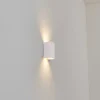 Applique Murale D'Exterieur Tamarin Led Blanc, 1 Lumiere