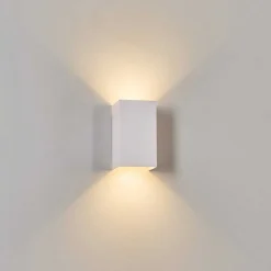 Applique Murale D'Exterieur Tamarin Led Blanc, 1 Lumiere