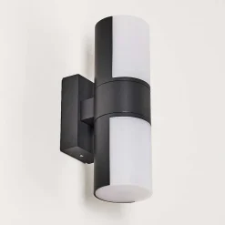 Applique Murale D'Exterieur Baulund Led Anthracite, 1 Lumiere