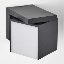 Applique Murale D'Exterieur Swanek Led Anthracite, 1 Lumiere