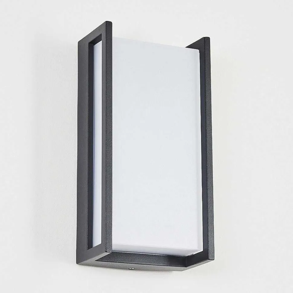 Applique Murale D'Exterieur Skove Led Anthracite, 1 Lumiere, Changeur De Couleurs
