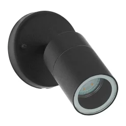 Applique Murale D'Exterieur Eglo Stockholm Led Noir, 1 Lumiere