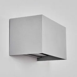 Applique Murale D'Exterieur Tamarin Led Gris, 1 Lumiere