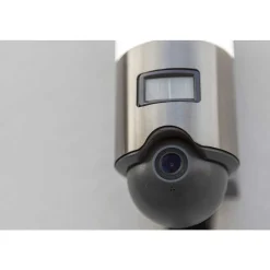 Applique Murale D'Exterieur Lutec Elara Led Acier Inoxydable, 1 Lumiere, Detecteur De Mouvement
