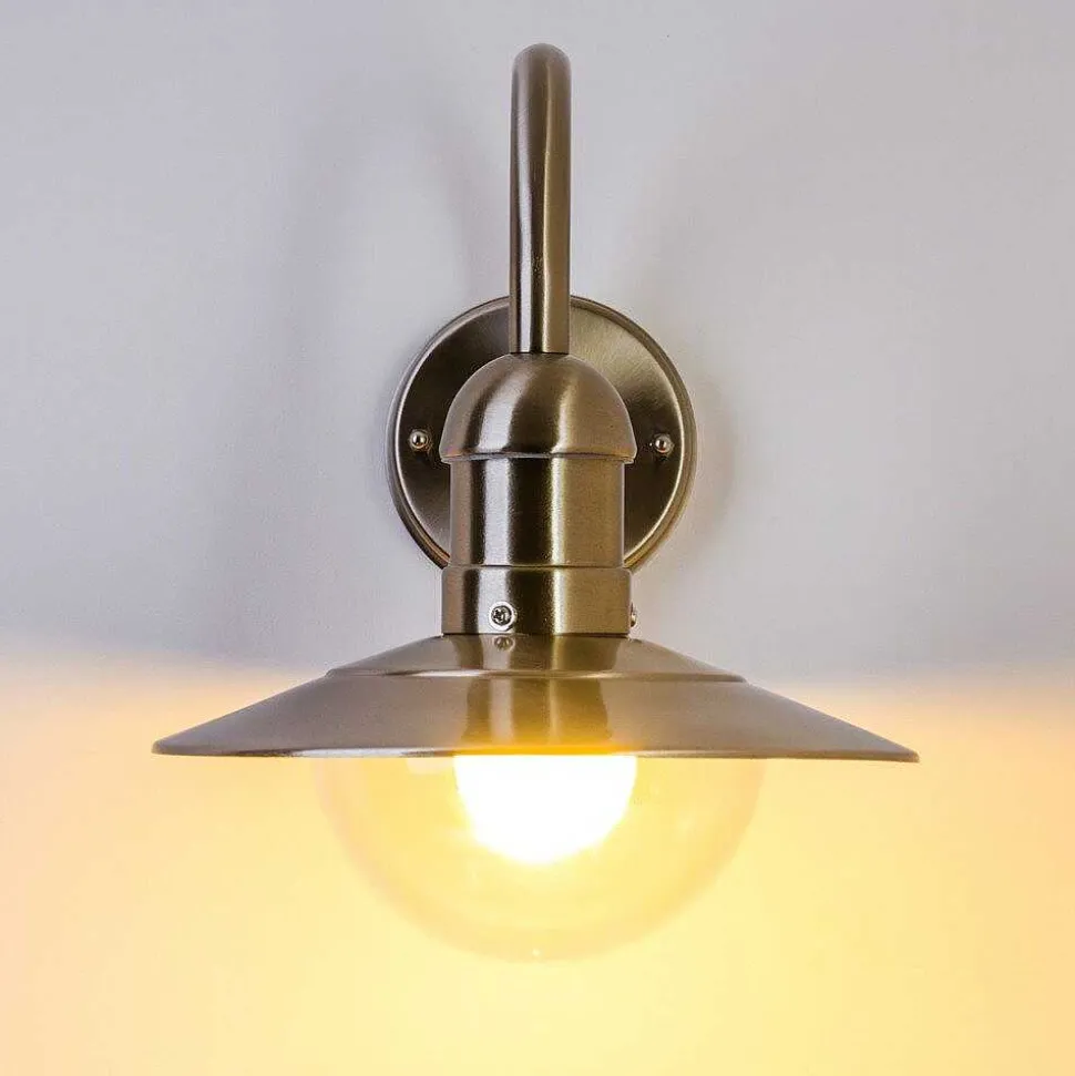 Applique Murale D'Exterieur Elima Acier Inoxydable, 1 Lumiere