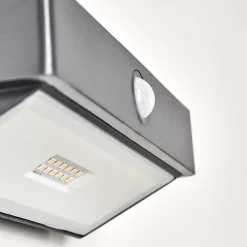 Applique Murale D'Exterieur Wiborg Led Anthracite, 1 Lumiere, Detecteur De Mouvement