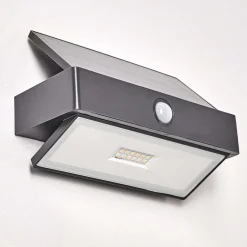 Applique Murale D'Exterieur Wiborg Led Anthracite, 1 Lumiere, Detecteur De Mouvement