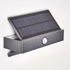 Applique Murale D'Exterieur Wiborg Led Anthracite, 1 Lumiere, Detecteur De Mouvement