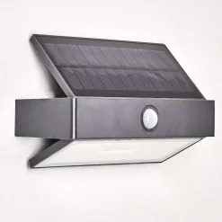 Applique Murale D'Exterieur Wiborg Led Anthracite, 1 Lumiere, Detecteur De Mouvement