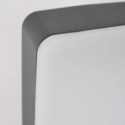 Applique Murale D'Exterieur Maseru Led Anthracite, 1 Lumiere, Detecteur De Mouvement
