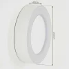 Applique Murale D'Exterieur Paleroo Led Blanc, 1 Lumiere