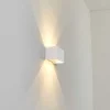 Applique Murale D'Exterieur Tamarin Led Blanc, 1 Lumiere