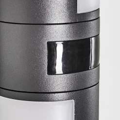 Applique Murale D'Exterieur Baulund Led Anthracite, 1 Lumiere, Detecteur De Mouvement