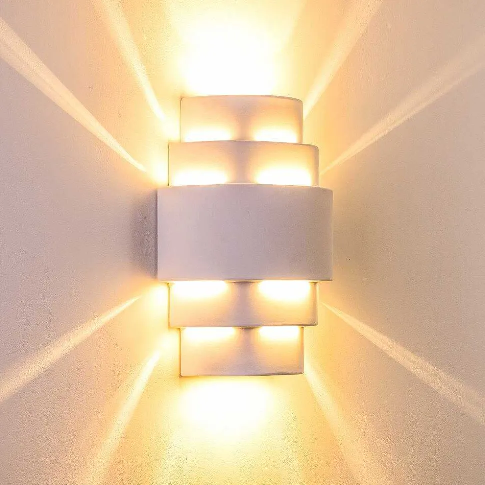 Applique Murale Handan Blanc, 1 Lumiere