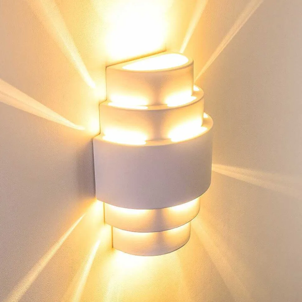 Applique Murale Handan Blanc, 1 Lumiere