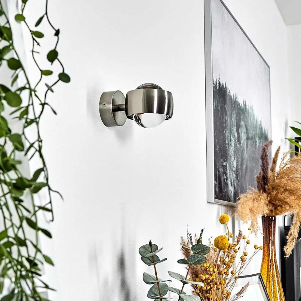 Applique Murale Hofstein Sapri Nickel Mat, 1 Lumiere